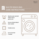 Handmade Beach Bag | Dachshund